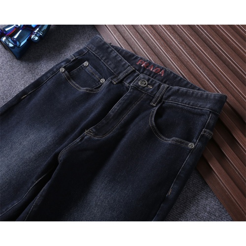 Replica Prada Jeans For Men #1241735 $45.00 USD for Wholesale