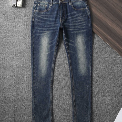 Replica Prada Jeans For Men #1241736 $45.00 USD for Wholesale