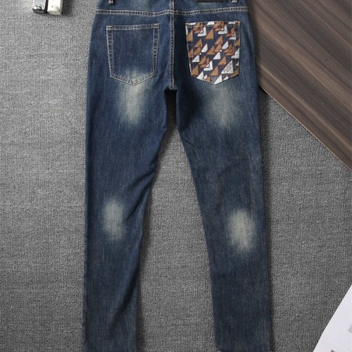 Replica Prada Jeans For Men #1241736 $45.00 USD for Wholesale