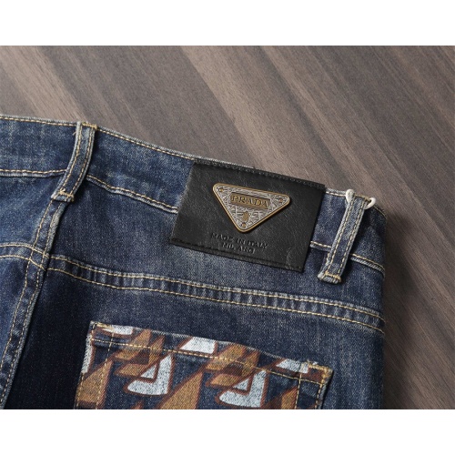 Replica Prada Jeans For Men #1241736 $45.00 USD for Wholesale