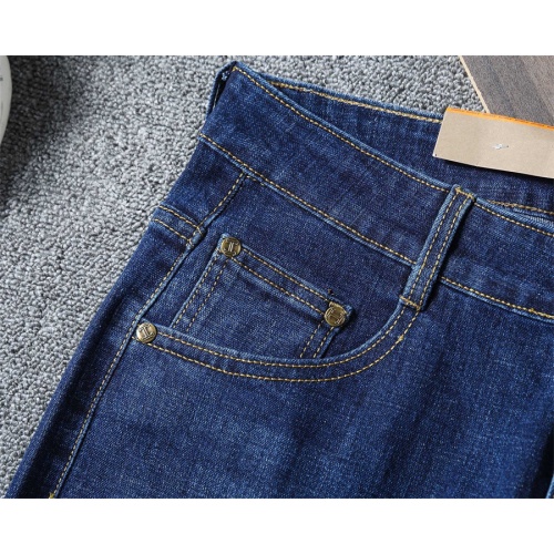 Replica Hermes Jeans For Men #1241739 $45.00 USD for Wholesale