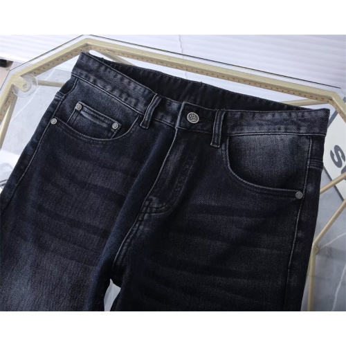 Replica Burberry Jeans For Men #1241746 $45.00 USD for Wholesale