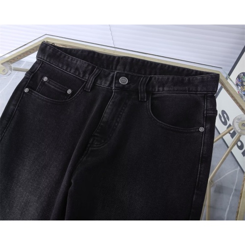 Replica Burberry Jeans For Men #1241748 $45.00 USD for Wholesale