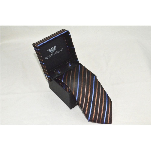 Wholesale Armani Necktie For Men #1241753 $25.00 USD, Wholesale Quality Replica Armani Necktie