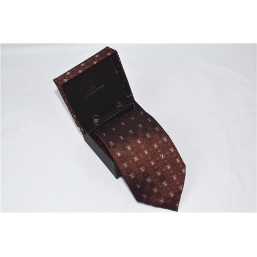 Wholesale Louis Vuitton LV Necktie For Men #1241837 $25.00 USD, Wholesale Quality Replica Louis Vuitton LV Necktie