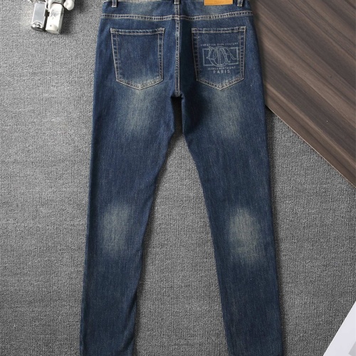 Replica Christian Dior Jeans For Men #1241845 $45.00 USD for Wholesale