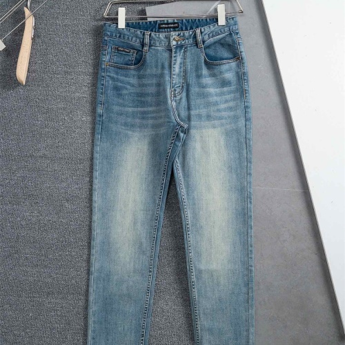 Replica Armani Jeans For Men #1241853 $45.00 USD for Wholesale