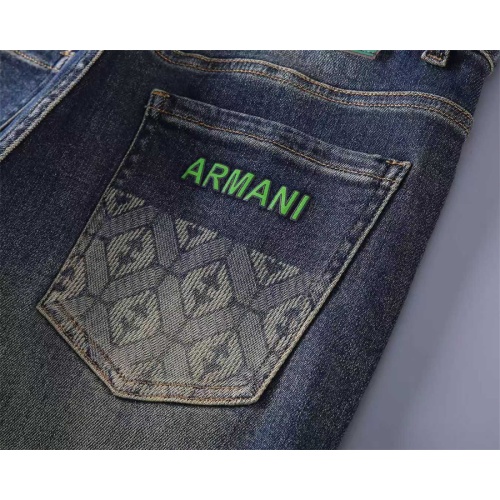 Replica Armani Jeans For Men #1241856 $45.00 USD for Wholesale