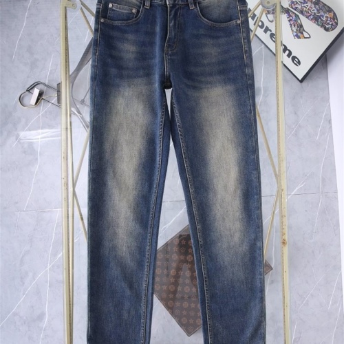 Replica Armani Jeans For Men #1241858 $45.00 USD for Wholesale