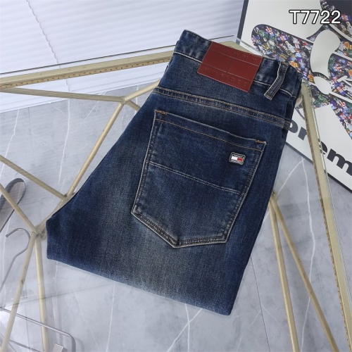 Wholesale Tommy Hilfiger TH Jeans For Men #1241864 $45.00 USD, Wholesale Quality Replica Tommy Hilfiger TH Jeans