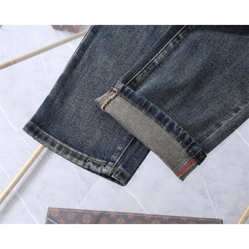 Replica Fendi Jeans For Men #1241881 $45.00 USD for Wholesale