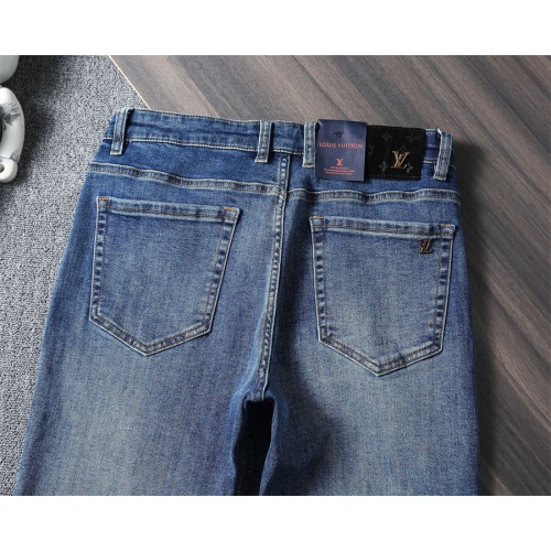 Replica Louis Vuitton LV Jeans For Men #1241885 $45.00 USD for Wholesale