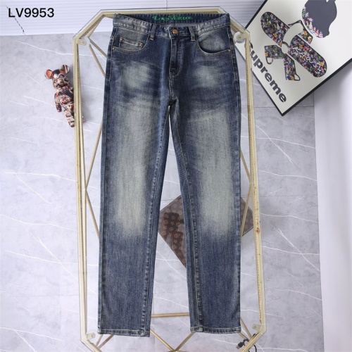 Replica Louis Vuitton LV Jeans For Men #1241888 $45.00 USD for Wholesale