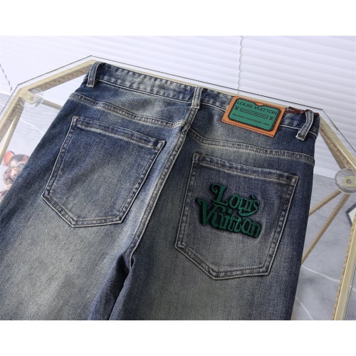 Replica Louis Vuitton LV Jeans For Men #1241888 $45.00 USD for Wholesale