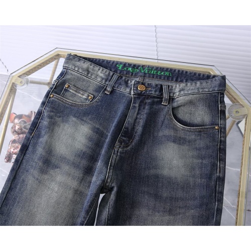 Replica Louis Vuitton LV Jeans For Men #1241888 $45.00 USD for Wholesale