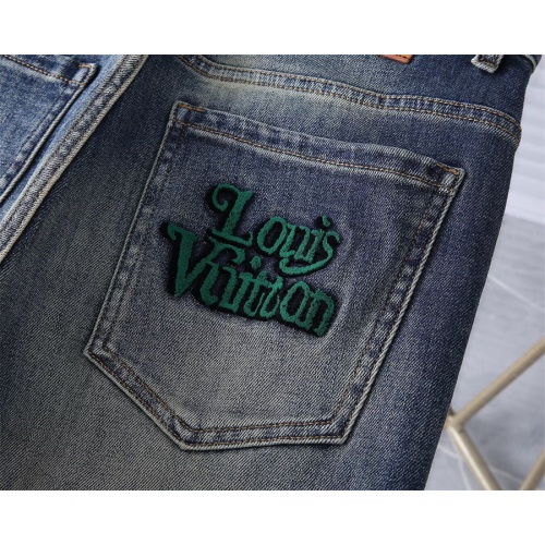 Replica Louis Vuitton LV Jeans For Men #1241888 $45.00 USD for Wholesale