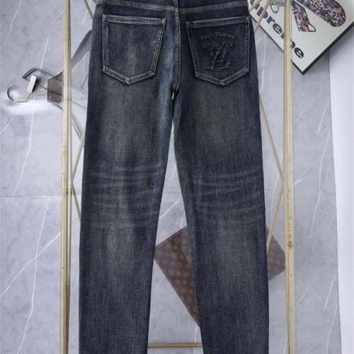 Replica Louis Vuitton LV Jeans For Men #1241889 $45.00 USD for Wholesale