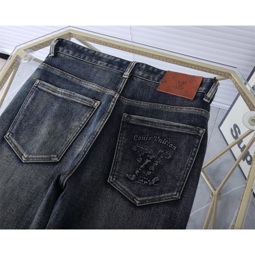 Replica Louis Vuitton LV Jeans For Men #1241889 $45.00 USD for Wholesale