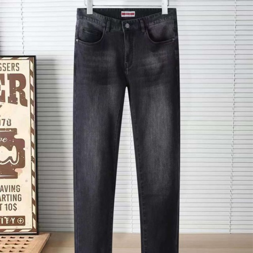 Replica Gucci Jeans For Men #1241891 $45.00 USD for Wholesale