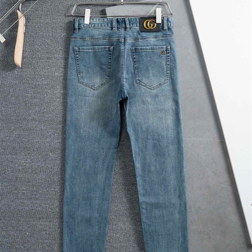 Replica Gucci Jeans For Men #1241892 $45.00 USD for Wholesale