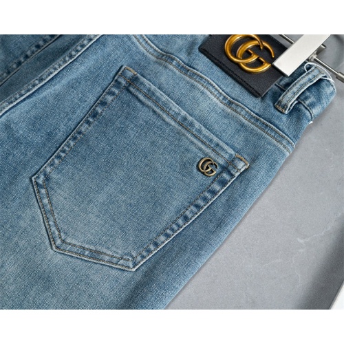 Replica Gucci Jeans For Men #1241892 $45.00 USD for Wholesale