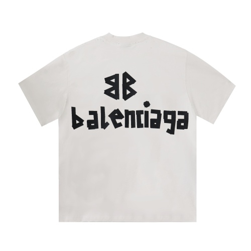 Replica Balenciaga T-Shirts Short Sleeved For Unisex #1242030 $48.00 USD for Wholesale