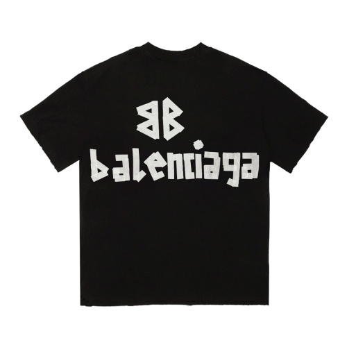 Replica Balenciaga T-Shirts Short Sleeved For Unisex #1242033 $48.00 USD for Wholesale