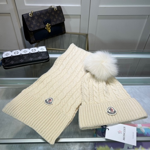 Wholesale Moncler Caps #1242046 $52.00 USD, Wholesale Quality Replica Moncler Hat and Scarf and Glove Set