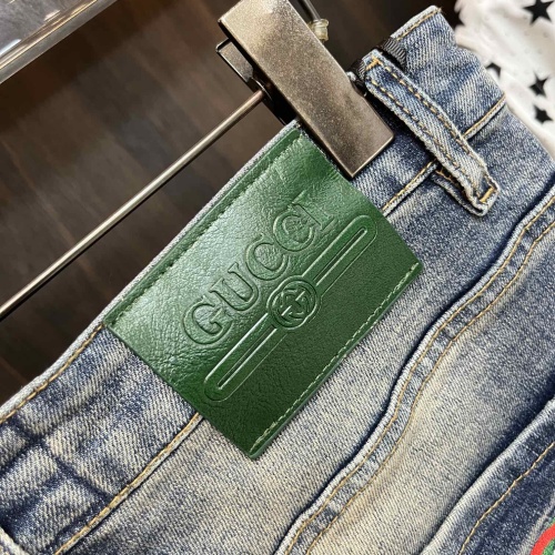 Replica Gucci Jeans For Men #1242061 $72.00 USD for Wholesale