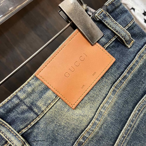 Replica Gucci Jeans For Men #1242062 $72.00 USD for Wholesale