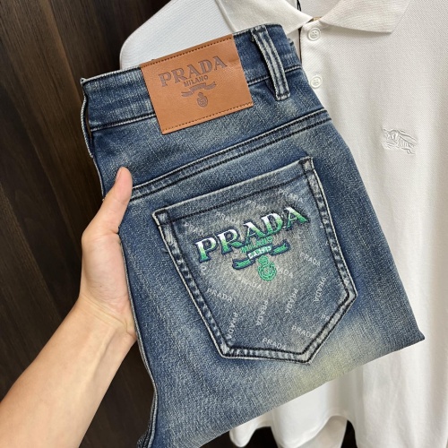 Wholesale Prada Jeans For Men #1242067 $92.00 USD, Wholesale Quality Replica Prada Jeans