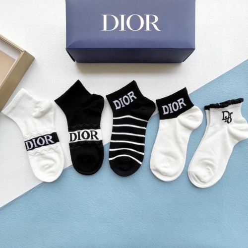 Wholesale Christian Dior Socks For Unisex #1242084 $27.00 USD, Wholesale Quality Replica Christian Dior Socks