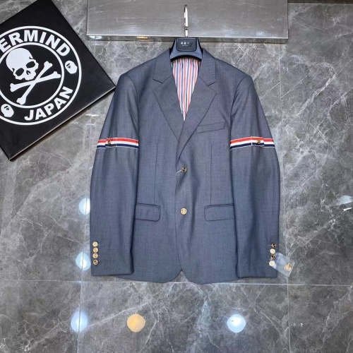 Wholesale Thom Browne Jackets Long Sleeved For Men #1242151 $88.00 USD, Wholesale Quality Replica Thom Browne Jackets