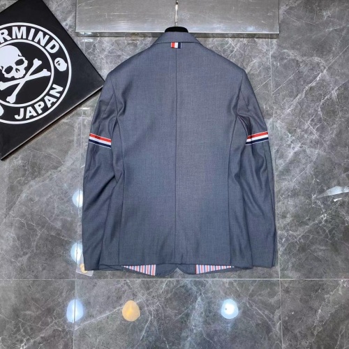 Replica Thom Browne Jackets Long Sleeved For Men #1242151 $88.00 USD for Wholesale