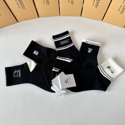 Replica Burberry Socks #1242181 $27.00 USD for Wholesale