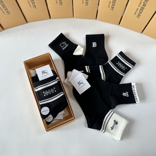 Replica Burberry Socks #1242181 $27.00 USD for Wholesale