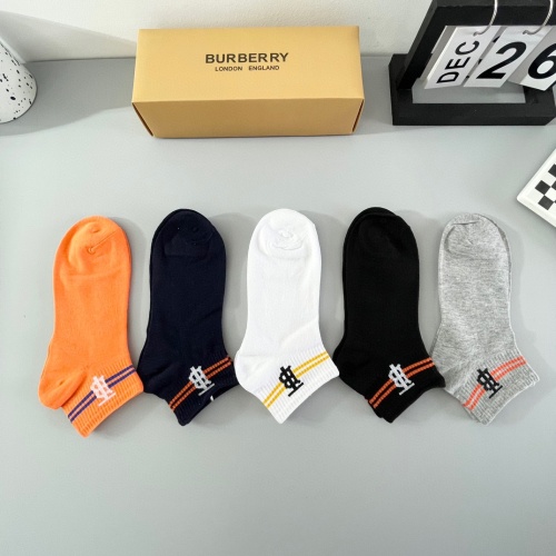 Replica Burberry Socks #1242206 $27.00 USD for Wholesale