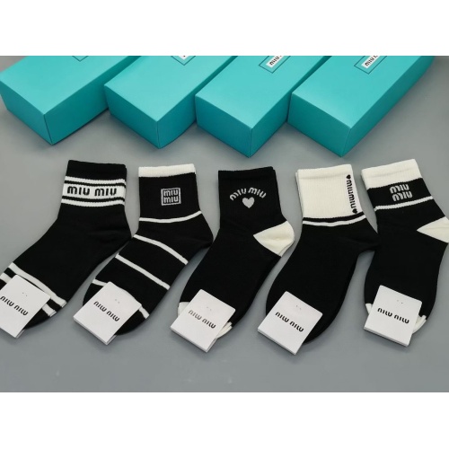 Wholesale MIU MIU Socks #1242234 $27.00 USD, Wholesale Quality Replica MIU MIU Socks