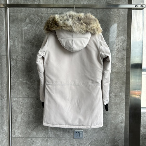 Replica Canada Goose Down Feather Coat Long Sleeved For Women #1242253 $195.00 USD for Wholesale