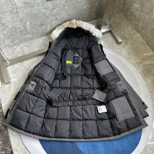 Replica Canada Goose Down Feather Coat Long Sleeved For Women #1242264 $195.00 USD for Wholesale