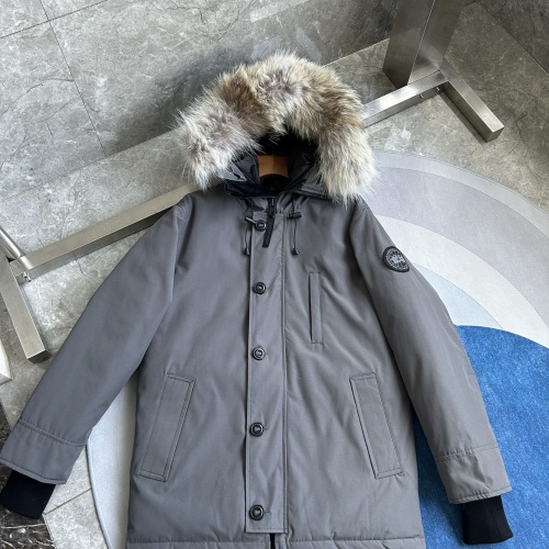 Replica Canada Goose Down Feather Coat Long Sleeved For Unisex #1242269 $212.00 USD for Wholesale