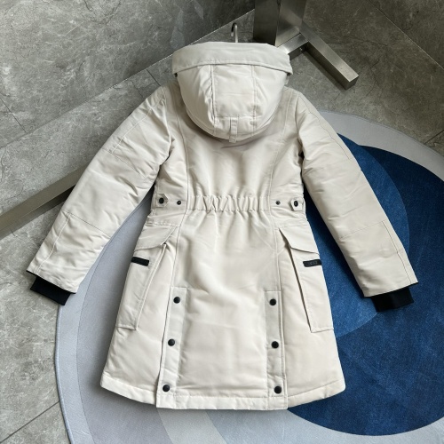 Replica Canada Goose Down Feather Coat Long Sleeved For Women #1242287 $205.00 USD for Wholesale