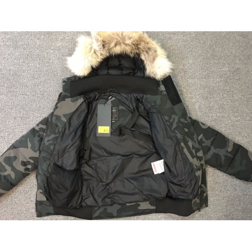 Replica Canada Goose Down Feather Coat Long Sleeved For Women #1242289 $180.00 USD for Wholesale