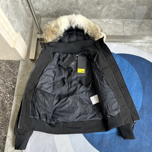 Replica Canada Goose Down Feather Coat Long Sleeved For Women #1242292 $180.00 USD for Wholesale