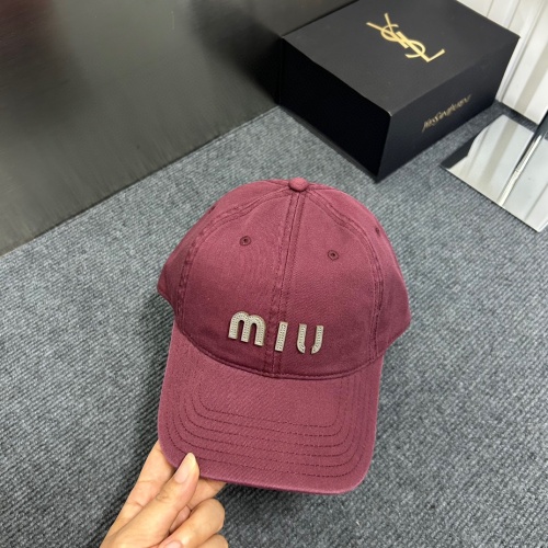 Wholesale MIU MIU Caps #1242346 $27.00 USD, Wholesale Quality Replica MIU MIU Caps