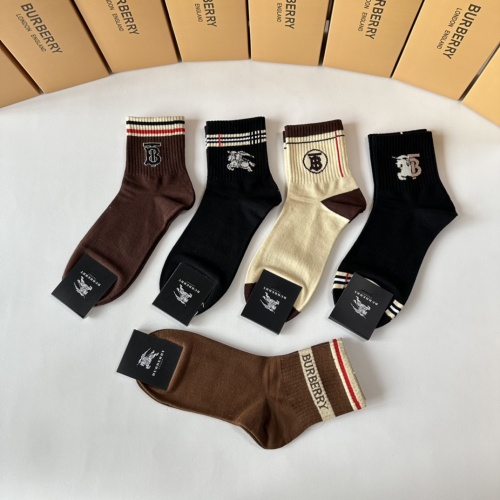 Replica Burberry Socks #1242411 $27.00 USD for Wholesale