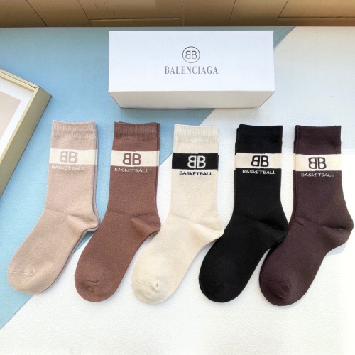 Wholesale Balenciaga Socks #1242418 $29.00 USD, Wholesale Quality Replica Balenciaga Socks