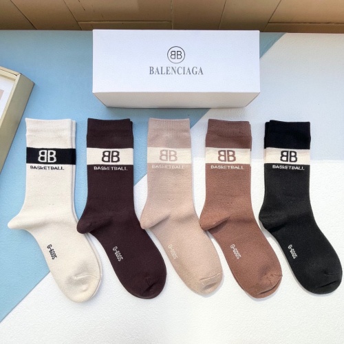 Replica Balenciaga Socks #1242418 $29.00 USD for Wholesale