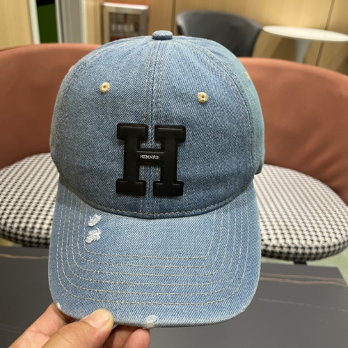 Replica Hermes Caps #1242446 $32.00 USD for Wholesale