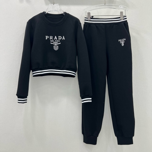 Wholesale Prada Tracksuits Long Sleeved For Women #1242497 $150.00 USD, Wholesale Quality Replica Prada Tracksuits